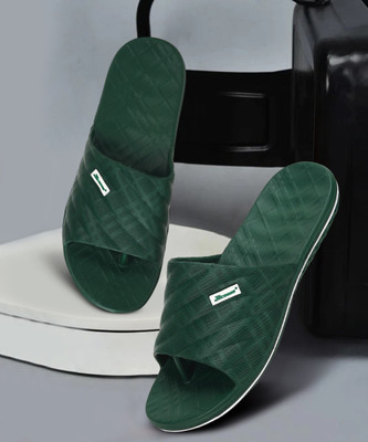 Paragon Men EVK3402G Flip Flops For Men | Lightweight Slipper | Durable Soft Footbed Slides(Green , 7)