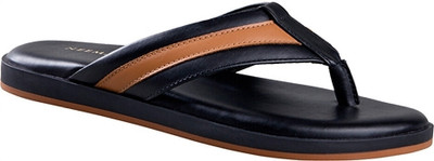 Neemans Men Flip Flops(Black , 10)