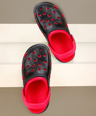 BERSACHE Men Flip Flops(Red , 7)