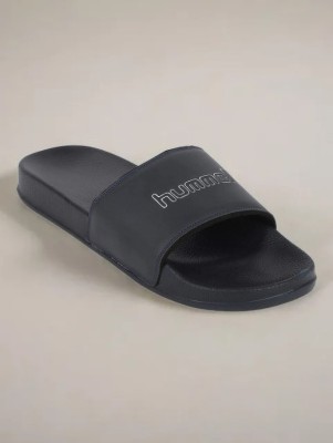 HUMMEL Men Slides(Blue , 6)