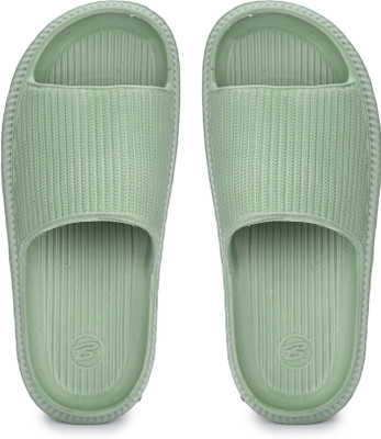 Greentech Men Slides(Green , 3)