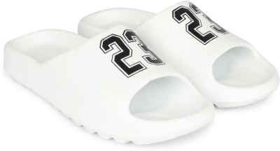 Zipolee Men Slides(White , 10)