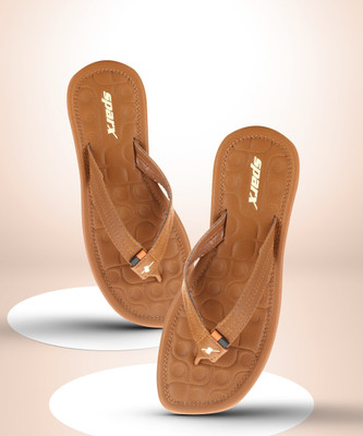 Sparx Men Flip Flops(Tan , 12)