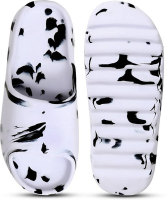 Ambit Men Slides(White, Black , 7)