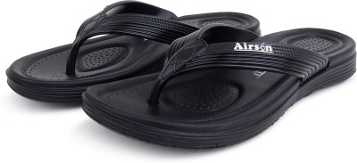 Airson Women Flip Flops(Black , 7)