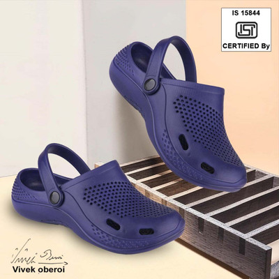 BERSACHE Men Flip Flops(Blue , 10)