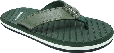 TREKIVA Men Premium Slippers Trendy Comfortable Flexible & Durable, Anti-Skid| TFG-1053 Flip Flops(Green , 7)