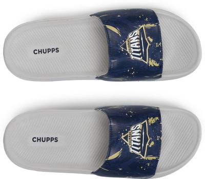 Chupps Men GT HERO Slides(Navy , 8)