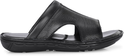 G WALK Men Slippers(Black , 7)