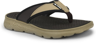 Adda Men Flip Flops(Brown , 9)