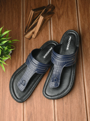 PROVOGUE Men PR20030 Lightweight Comfort Extra Soft Summer Trendy Premium Stylish Sandal Flip Flops(Blue , 6)
