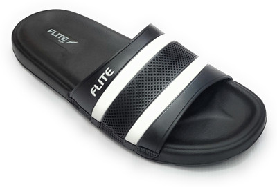 FLITE Men Slides(Black , 8)