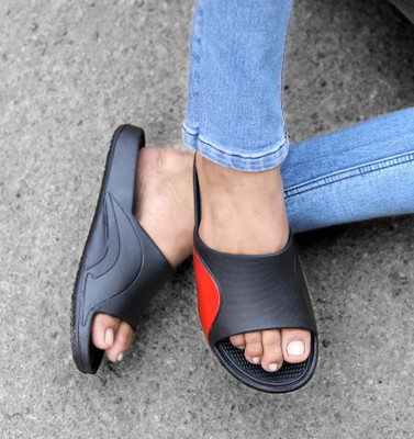 aadi Men Slides(Black , 8)