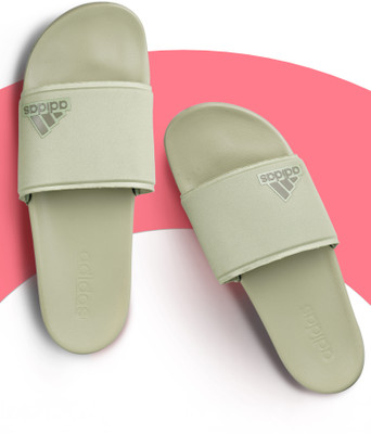ADIDAS Men Slides(Green , 10)