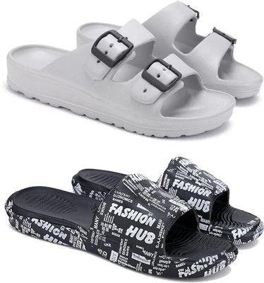 Pennen Men Slides(Black , 9)