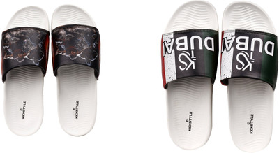 KICKSTYLE Men Slides(Multicolor , 10)