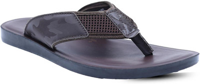 TREKIVA Men Premium Slippers Trendy Comfortable Flexible & Durable, Anti-Skid| TPG-3026 Flip Flops(Brown , 6)