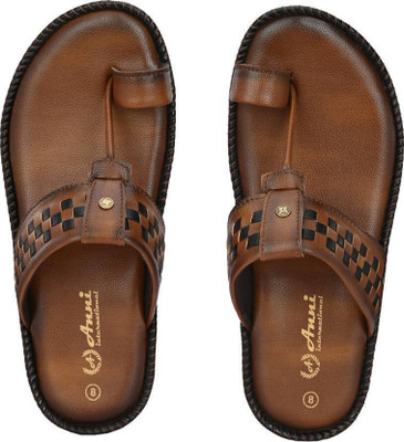 Men's Avenue Men Slides(Tan , 7)