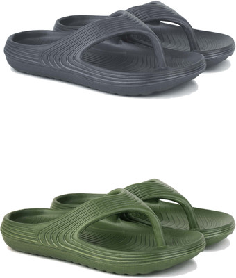ABN Men Slippers(Blue, Grey , 7)