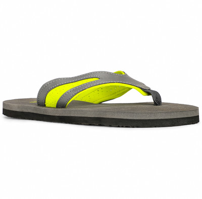 POWER Men Flip Flops(Grey , 10)
