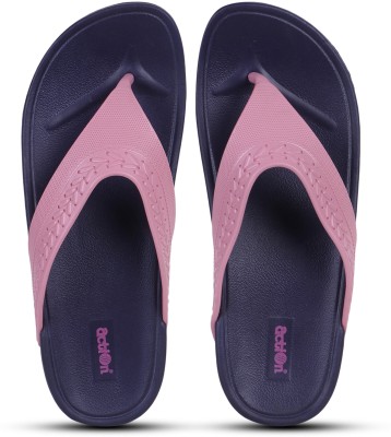 action Women Slippers(Navy , 7)