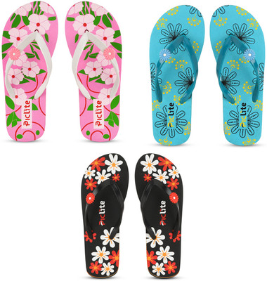 Piclite Women Slippers  (Multicolor , 5) For Rs. 89 @ 87 %