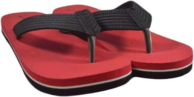 xstar Men Flip Flops(Red , 14)