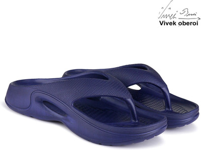 BERSACHE Men Flip Flops(Blue , 6)