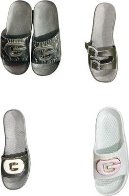 strivox Women Flip Flops(Multicolor , 8)