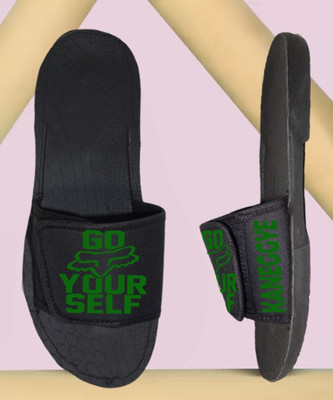 KANEGGYE Men Slides(Green , 9)
