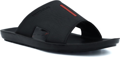 TREKIVA Men Premium Sandal Trendy Comfortable Flexible & Durable, Anti-Skid| TPG-3034 Slippers(Black , 7)
