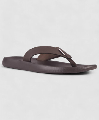 Skechers Men Flip Flops(Brown , 9)