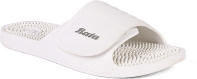 Bata Men Flip Flops(White , 10)