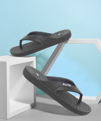 FLITE Women Slides(Black , 8)