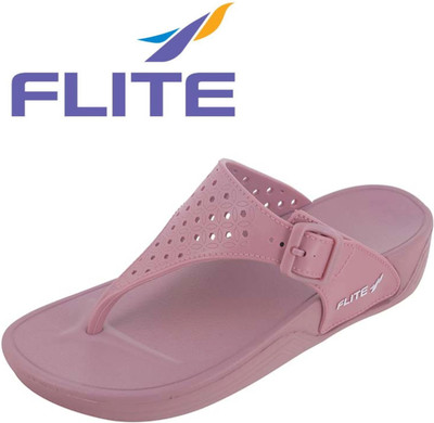 FLITE Women Slippers(Purple , 6)