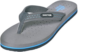 ORTHO POWER STEPS Women Women's Ortho Care |Orthopaedic | Diabetic | Comfortable Slipper Flip Flops Slippers(Grey , 4)