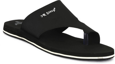DR STTEP Men Slippers(Black , 9)
