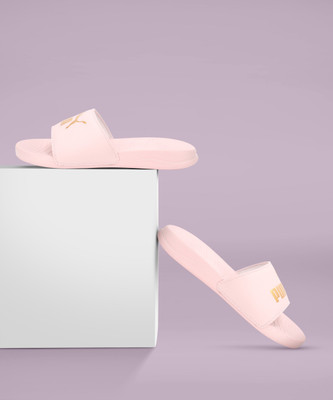 PUMA Men Popcat 20 Slides(Pink , 10)