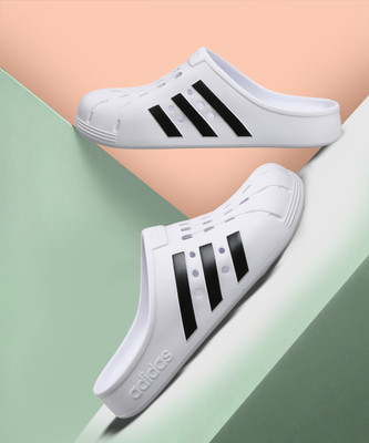 ADIDAS Men STARLETTE CLOG Slides(White , 9)