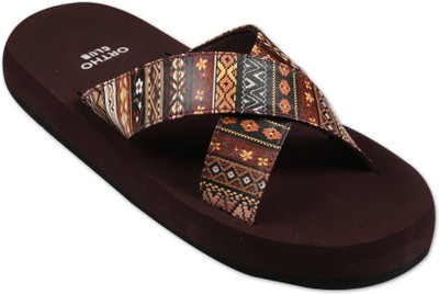 ORTHO CLUB Women Slippers(Maroon , 5)