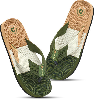 Doctor Health Super Soft Men Slippers(Olive , 10)