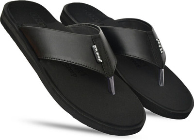 DR STTEP Men Soft Ortho Slippers for Men | Comfy Anti-Skid Flip Flops for Daily Use Flip Flops(Black , 10)