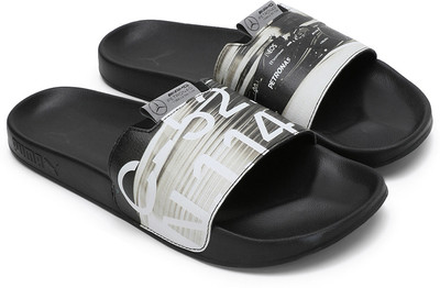 PUMA Men MAPF1 Leadcat 2.0 Graphic Slides(Black , 7)