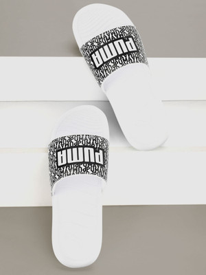 PUMA Men Popcat 20 Mono RES Slides(Multicolor , 10)