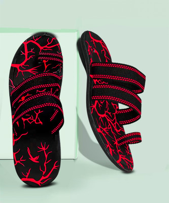 KANEGGYE Men Slippers(Red , 3)