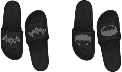 nvisan Men Slides(Grey, Grey , 10)