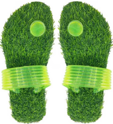 ishika Men Slides(Green , 10)