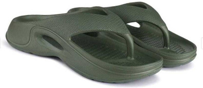 action Men Flip Flops(Green , 9)