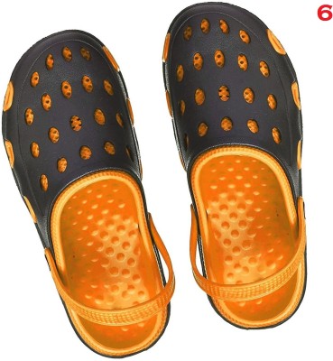 ZURU BUNCH Men Slides(Orange, Black , 6)