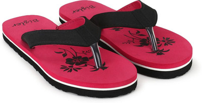 BIZLER Women Soft Ortho Slippers | Lightweight, Non-Slip & Stylish Daily Wear Flip Flops(Pink , 9)